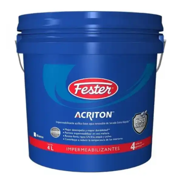 ACRITON 4 AÑOS BLANCO Bote 4 l