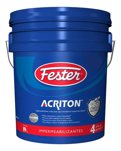 ACRITON 4 AÑOS BLANCO Cub 19 l
