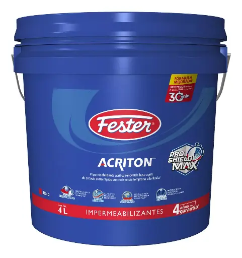 ACRITON 4 AÑOS ROJO Bote 4 l