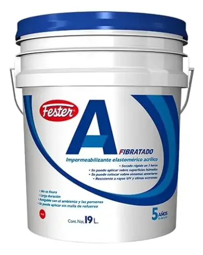 A 5 AÑOS ROJO FIBRATADO Cub 19 l