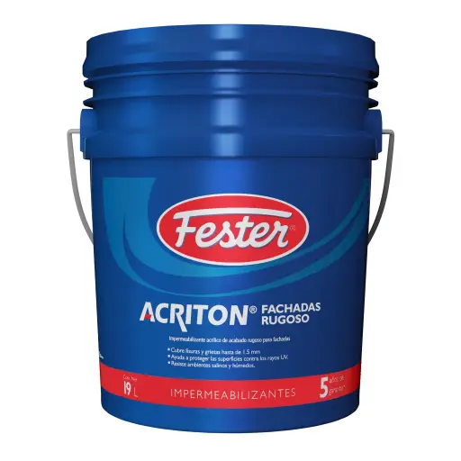 ACRITON FACHADAS RUGOSO BLANCO Cub 19 l