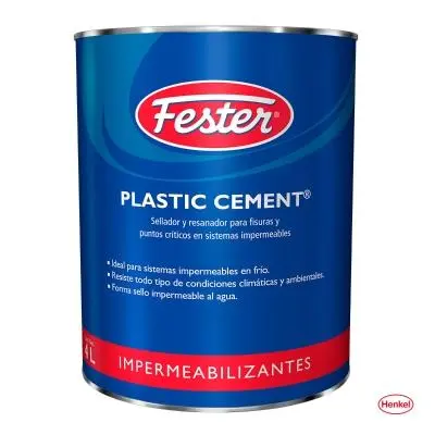 PLASTIC CEMENT Bote 4 l